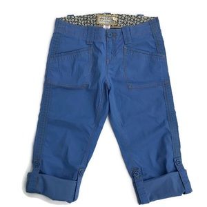 Aventura Blue Capri Tab Leg Size 4 Blue